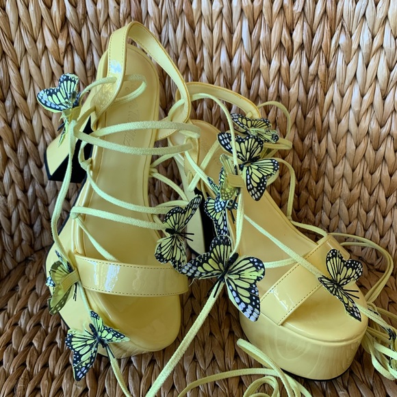 New Sugar Thrillz x Dolls Kill Butterfly Platforms - Picture 8 of 9